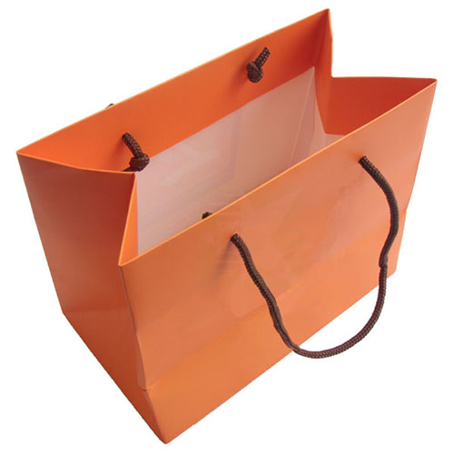 Orange Paper Bag